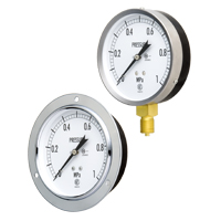 Đồng hò đo áp suất Nagano Keiki Model No. GS5□ Ordinary Pressure Gauges (Silver M)