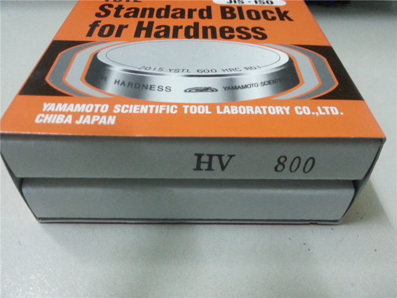 Mẫu chuẩn độ cứng Yamamoto HV40, HV100, HV150, HV200, HV300, HV400, HV500, HV600, HV700, HV800, HV900, HV1000