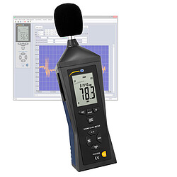 Sound Level Data Logger with Calibrator PCE-322-SC42