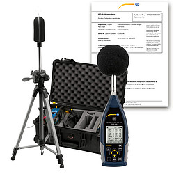 Outdoor Decibel Meter Kit PCE-430-EKIT ISO Calibration