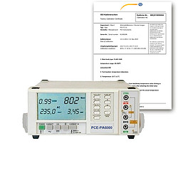 Máy đo công suất điện Phase-Power Meter PCE-PA6000-ICA, PCE-PA6000