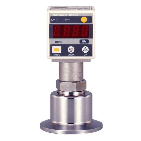 Đồng hò đo áp suất Nagano Keiki SN9 Sanitary type digital pressure gauges