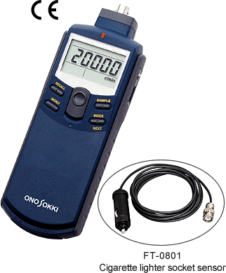 Máy đo tốc độ vòng quay Ono sokki FT-7200 Advanced Handheld Tachometer