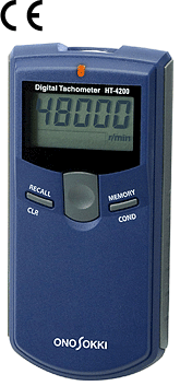 Máy đo tốc độ vòng quay Ono sokki HT-4200 Non-contact Type Handheld Digital Tachometer