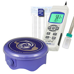 pH Meter PCE-228-MSR100 incl. Magnetic Stirrer PCE-MSR 100 