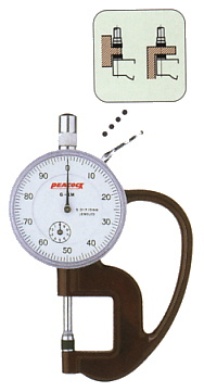 Đồng hồ đo độ dầy Peacock G, G-MT, G-1A, G-1M, PG-10, G-2, G-3, G-4, H, H-MT, H-1A, H-2, H-3