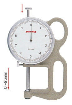 Đồng hồ đo độ dầy Peacock Q-1